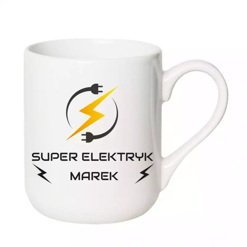 Prezent kubek dla elektryka na urodziny imieniny z imieniem