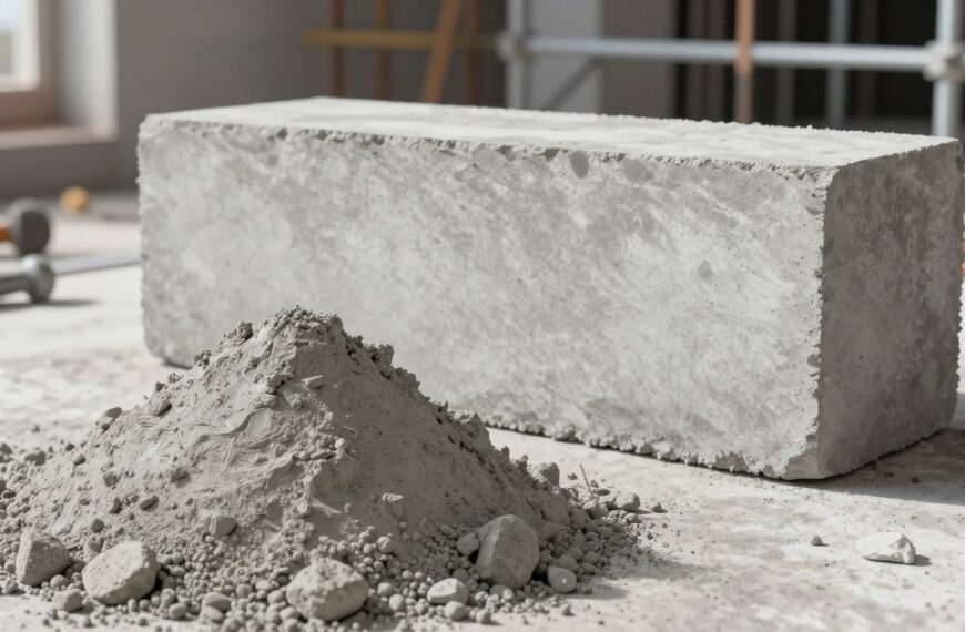 Czym się różni cement od betonu