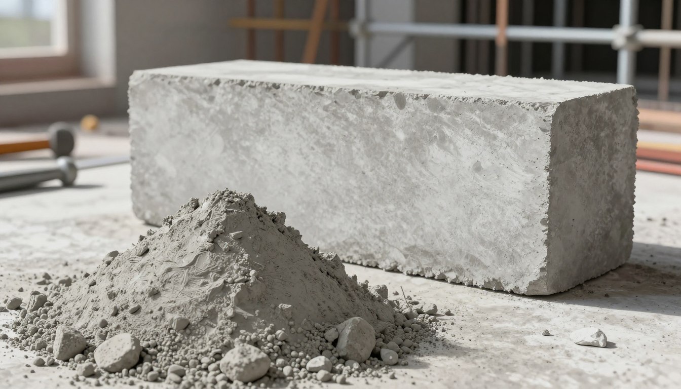 Czym się różni cement od betonu
