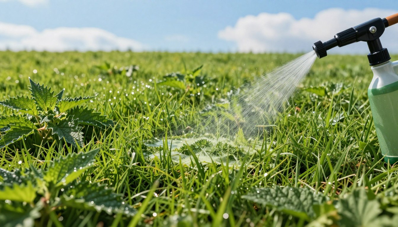 Gnojówka z pokrzyw na trawnik