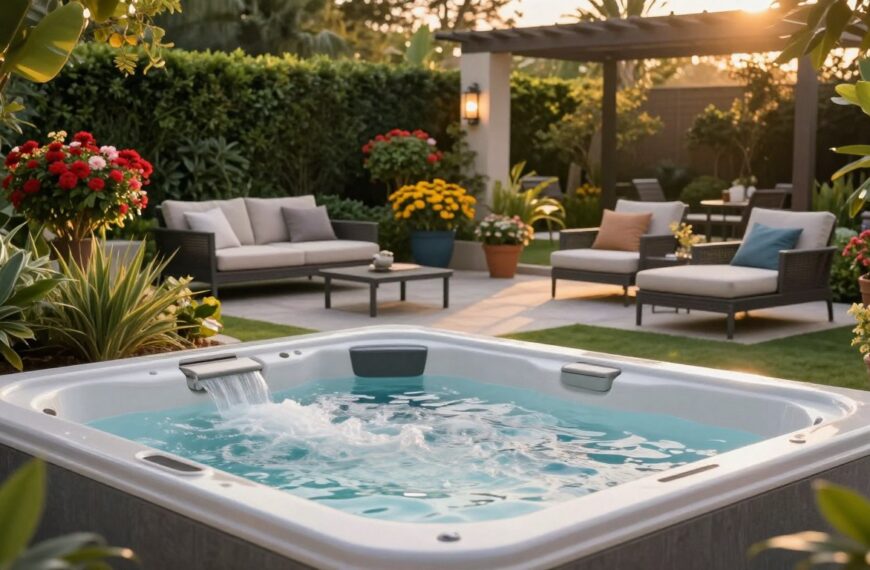Jacuzzi ogrodowe – aranżacje nowoczesne i klasyczne