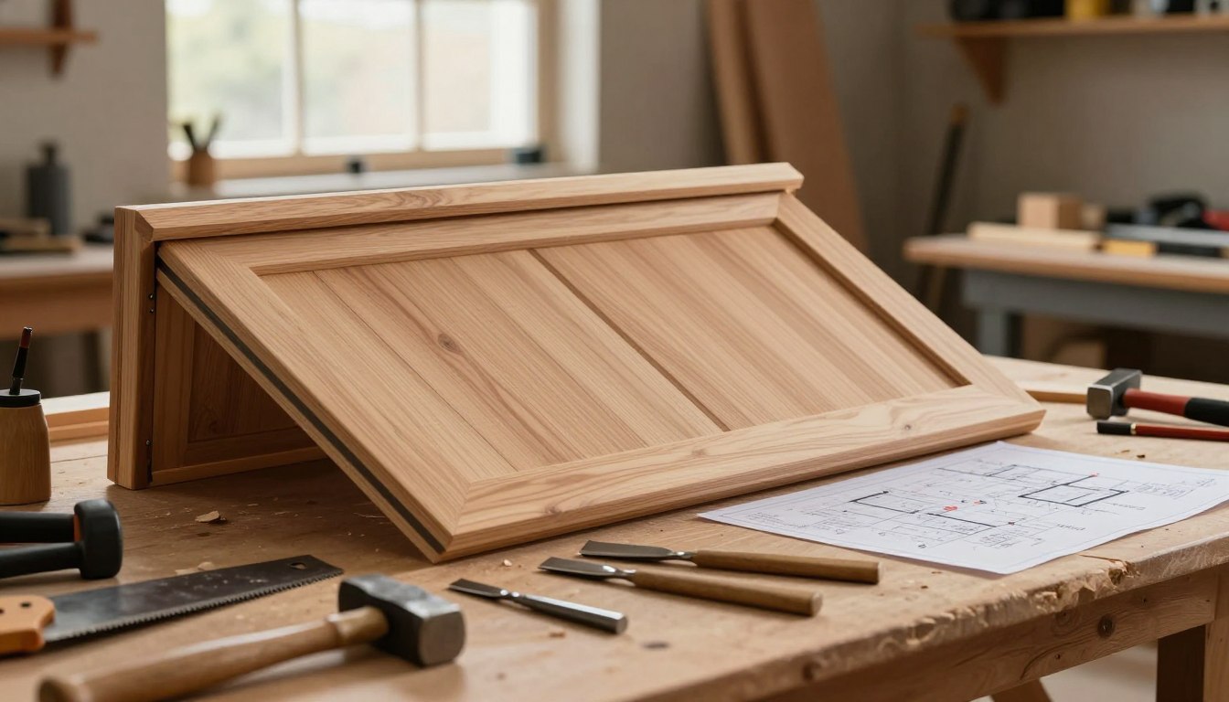 Brama garażowa drewniana jak zrobić