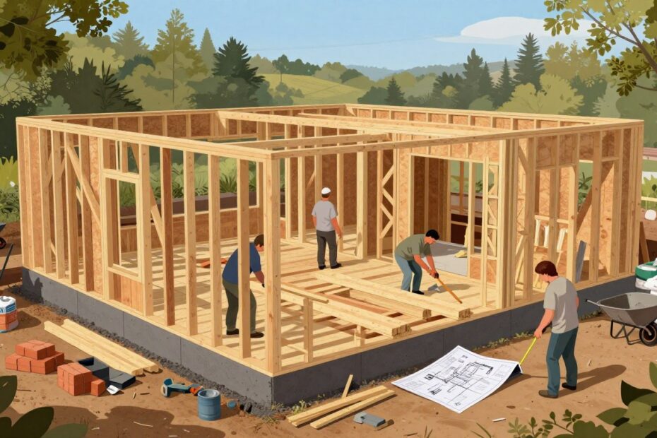 Budowa domku letniskowego krok po kroku