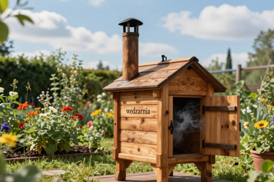 Budowa wędzarni ogrodowej