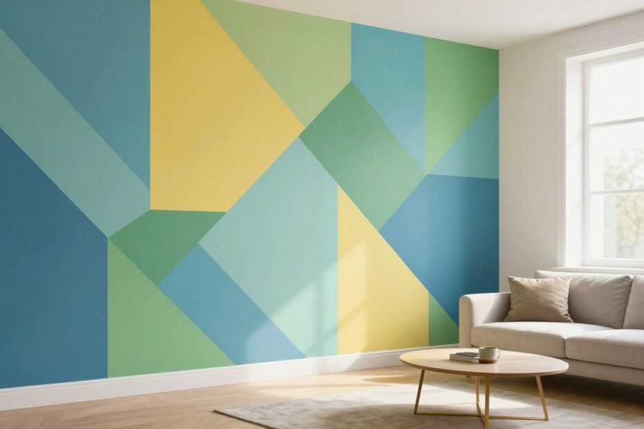 Ciekawe malowanie ścian