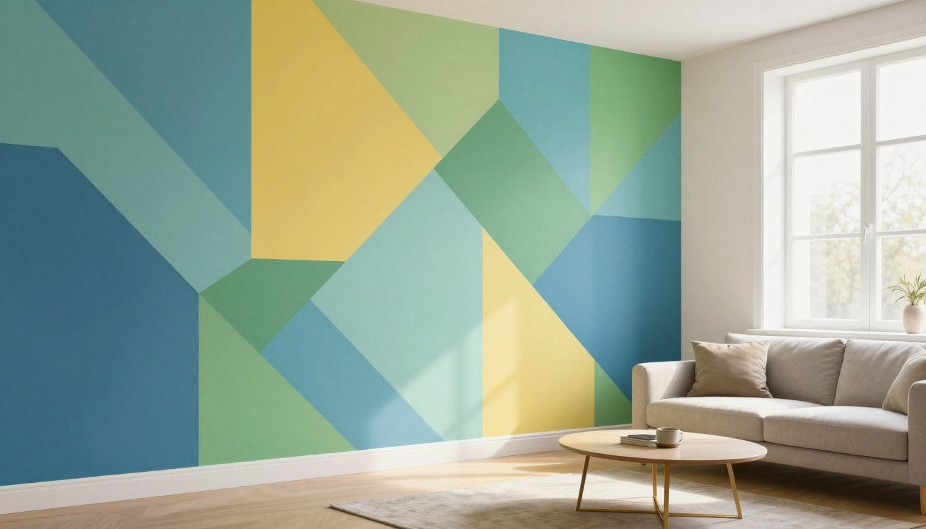 Ciekawe malowanie ścian