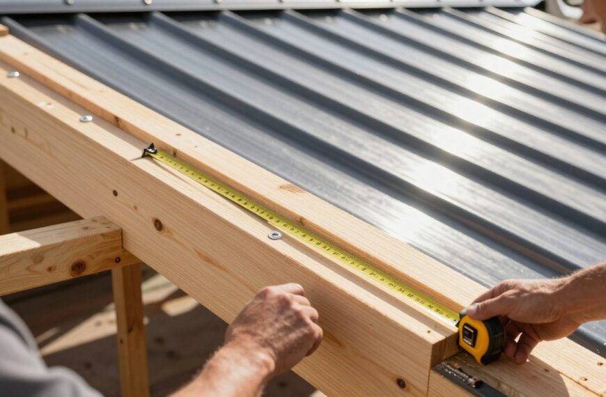 Co ile łaty pod blachę trapezową – jak rozstawić łaty zgodnie z pokryciem i spadkiem dachu