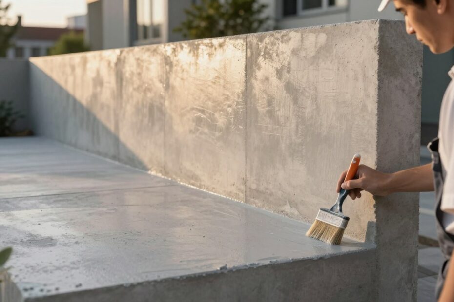 Czym pomalować beton architektoniczny