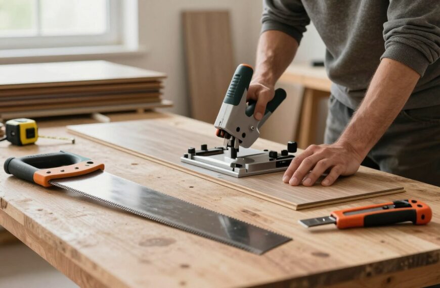 Czym przycinać panele podłogowe