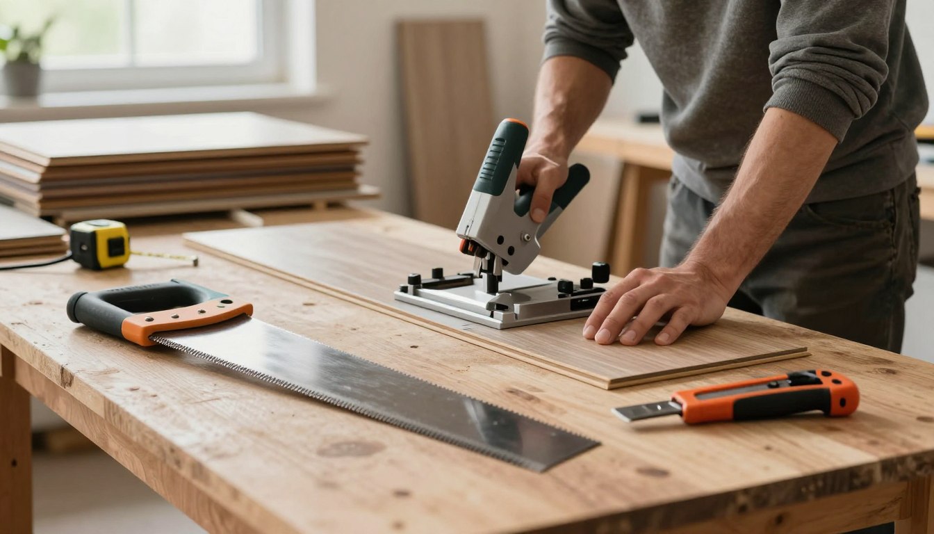 Czym przycinać panele podłogowe