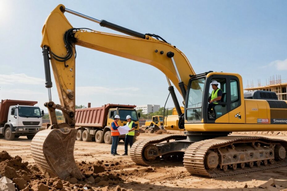 Gdzie szukać zleceń na koparkę