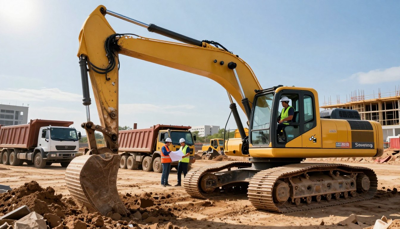Gdzie szukać zleceń na koparkę