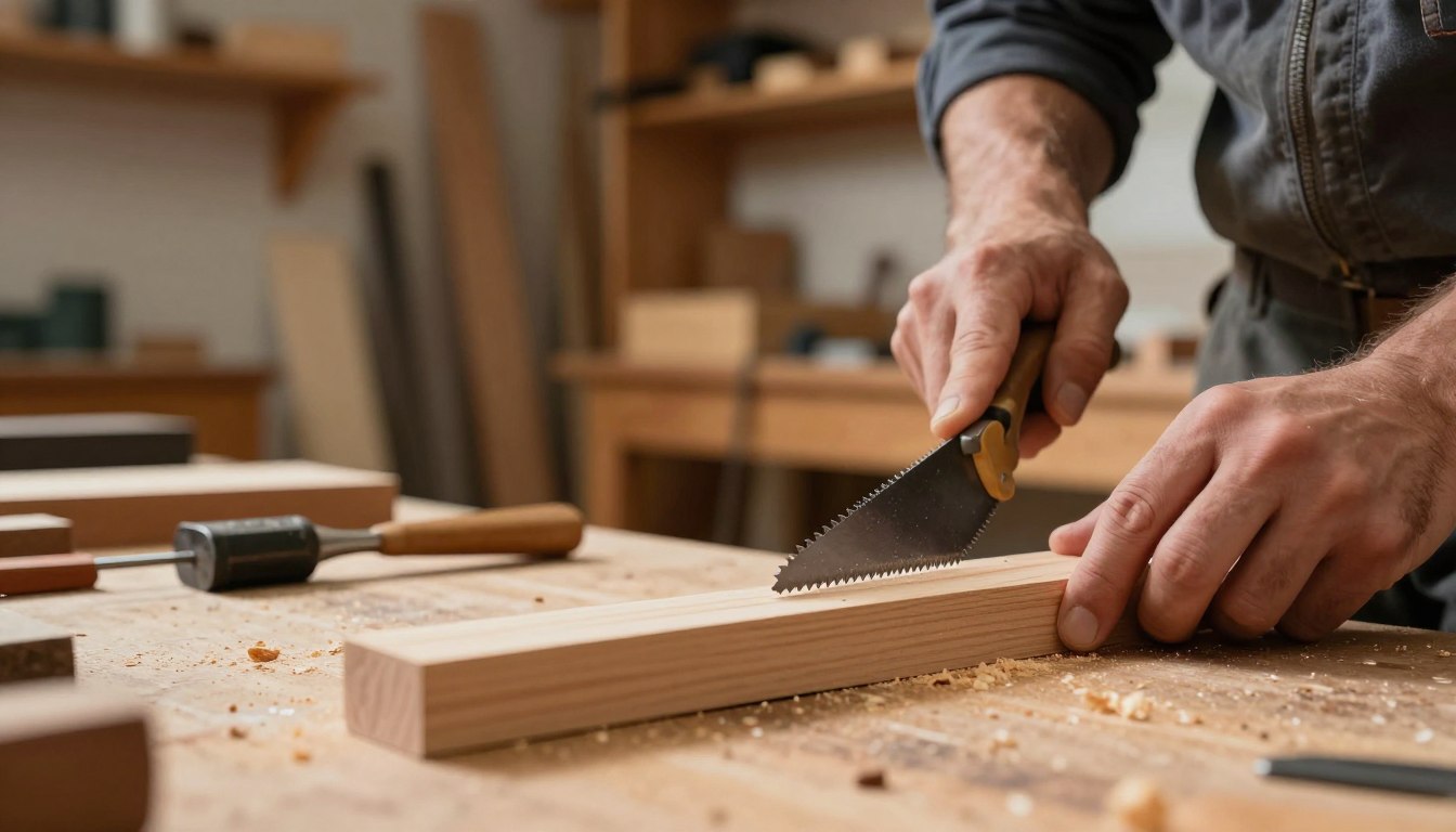 Jak naostrzyć piłę ręczną do drewna
