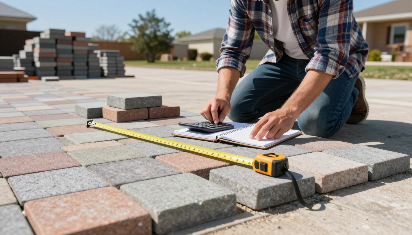 Jak obliczyć metry kostki brukowej