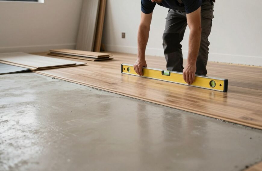 Jak wyrównać podłogę pod panele