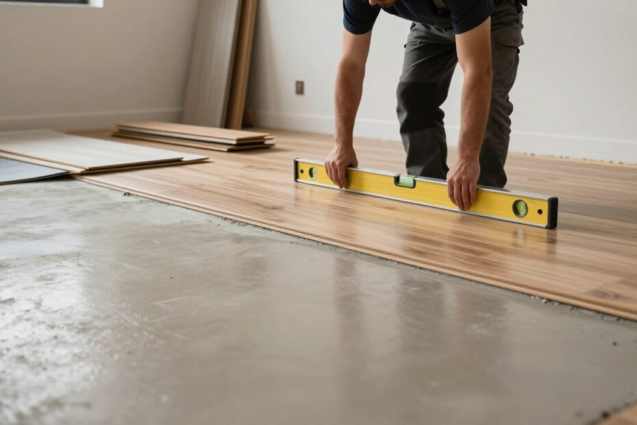 Jak wyrównać podłogę pod panele
