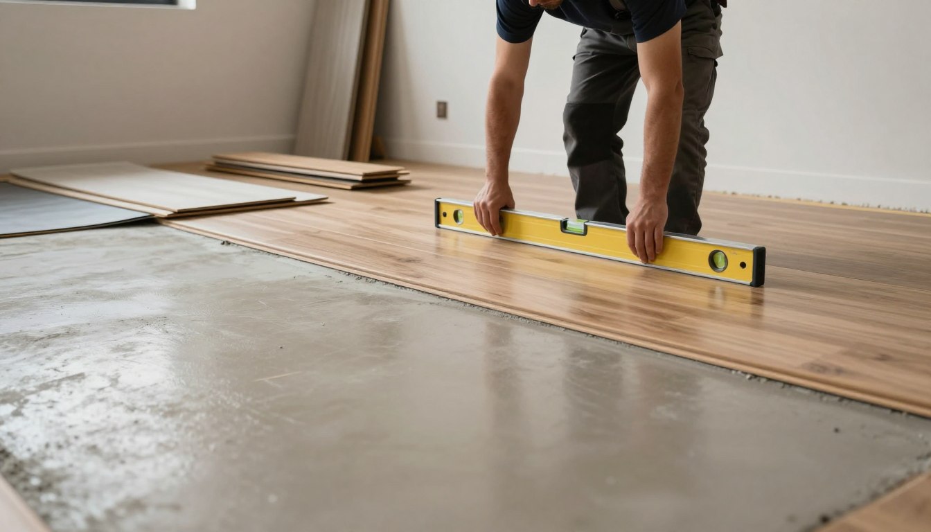 Jak wyrównać podłogę pod panele