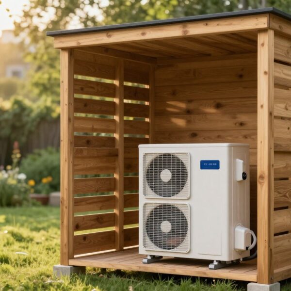 Jak zabudować pompę ciepła – jak osłonić urządzenie, nie pogarszając jego pracy