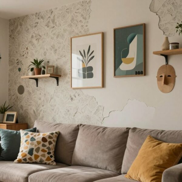 Jak zamaskować nierówne ściany