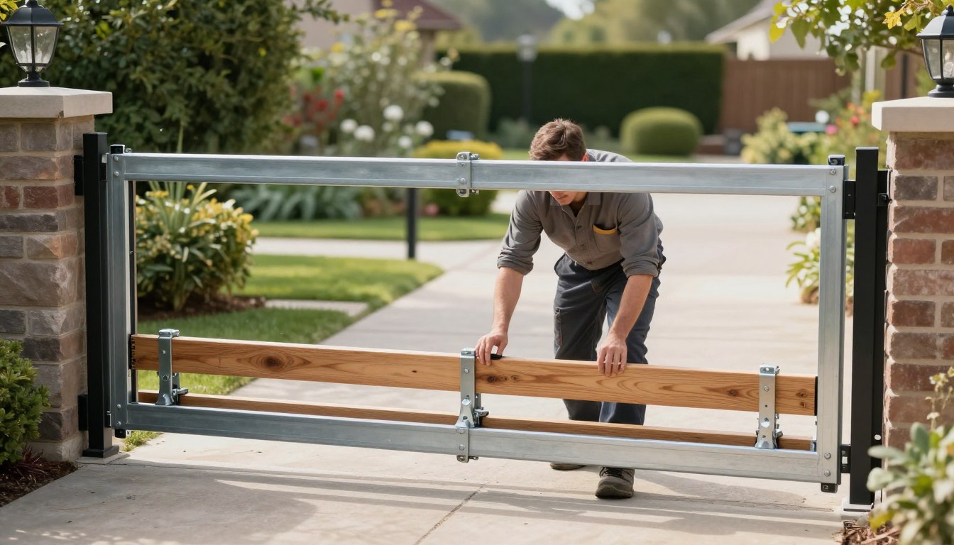 Jak zamontować bramę przesuwną