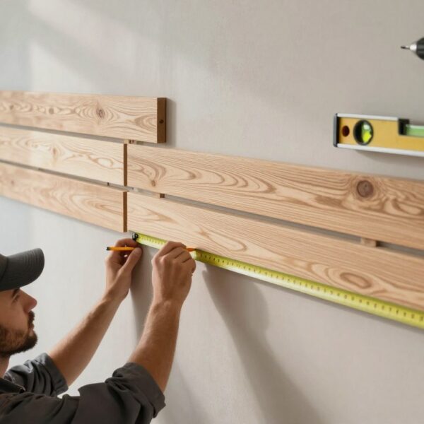 Jak zamontować lamele na ścianie