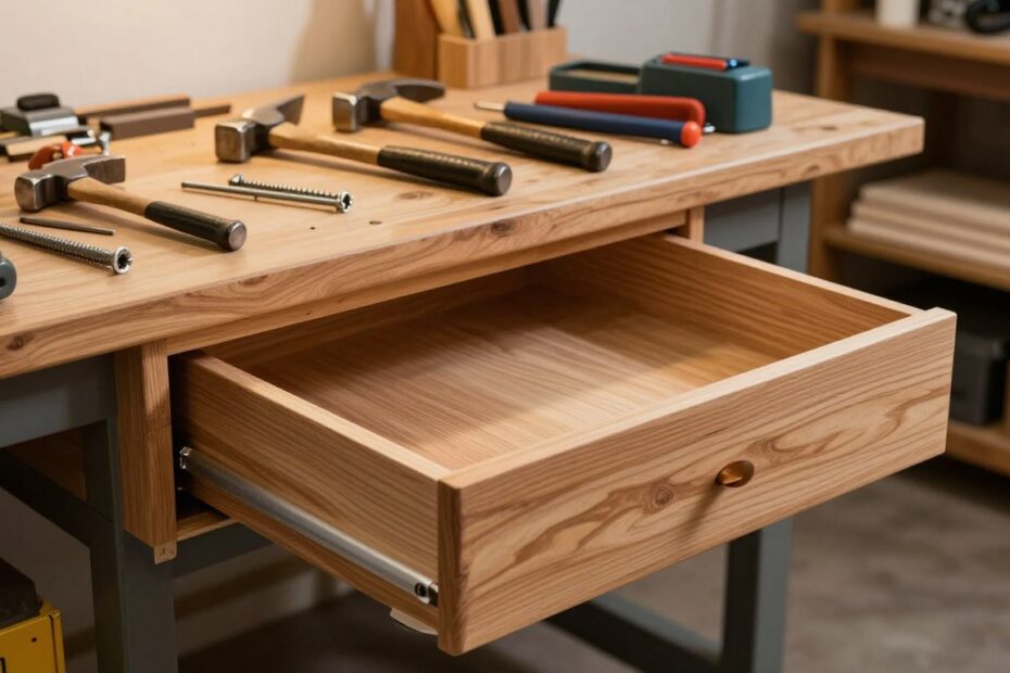 Jak zrobić szufladę do stołu warsztatowego