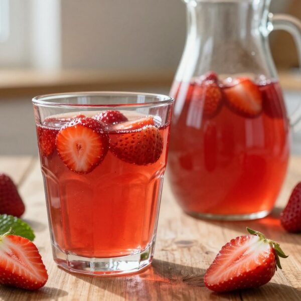 Kompot z truskawek – prosty przepis na domowy napój o intensywnym smaku