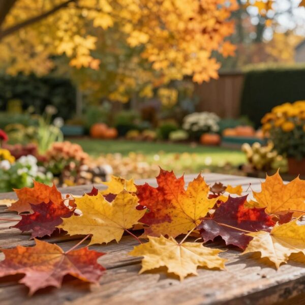 Liście jesienne – inspiracje na dekoracje i praktyczne pomysły do ogrodu