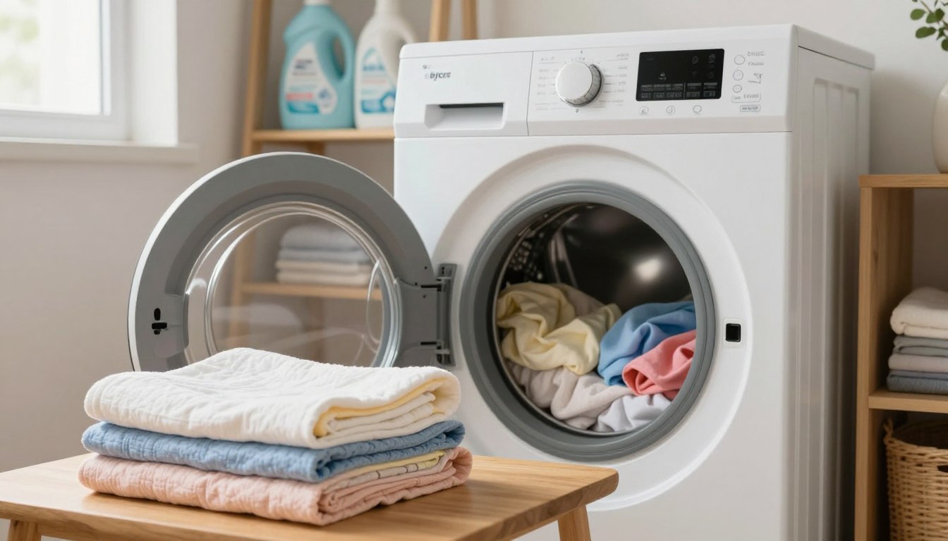 Na jakim programie prać pościel