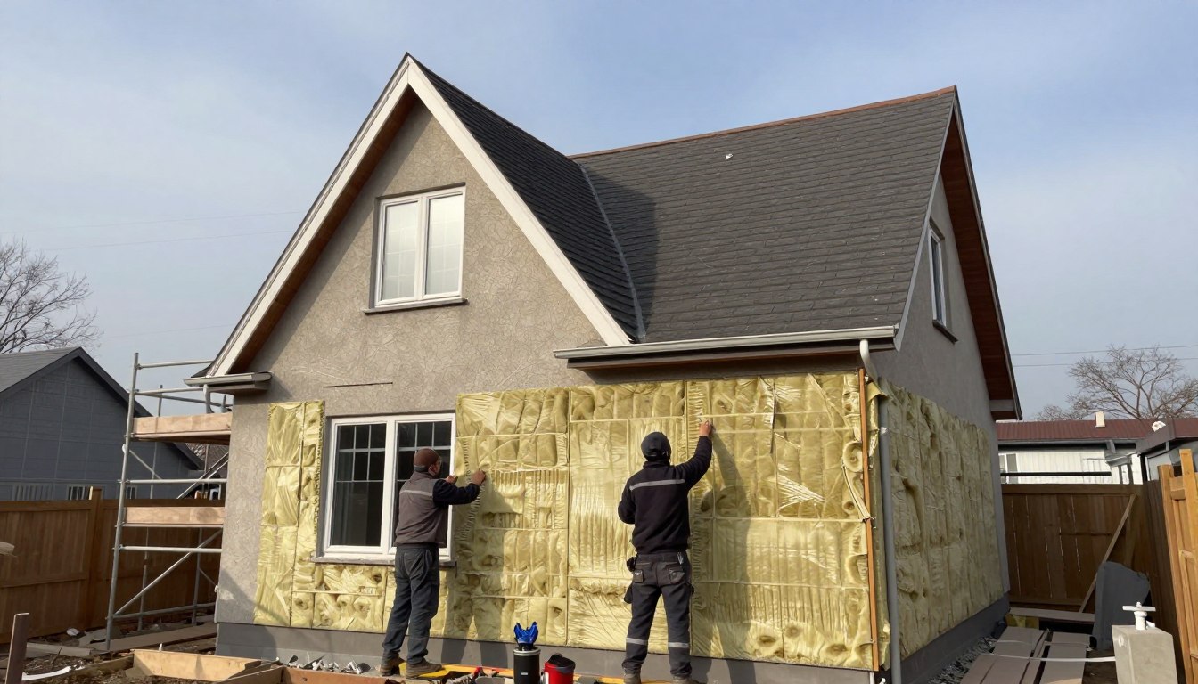 Ocieplenie domu z lat 70