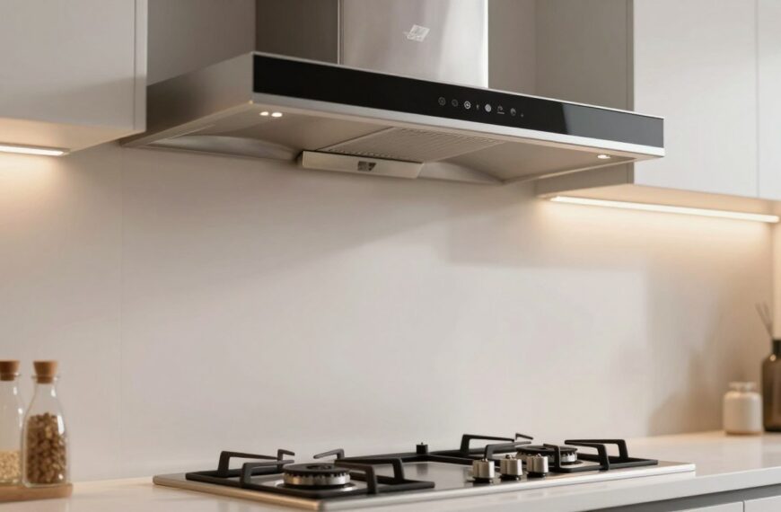 Odległość okapu od kuchenki gazowej