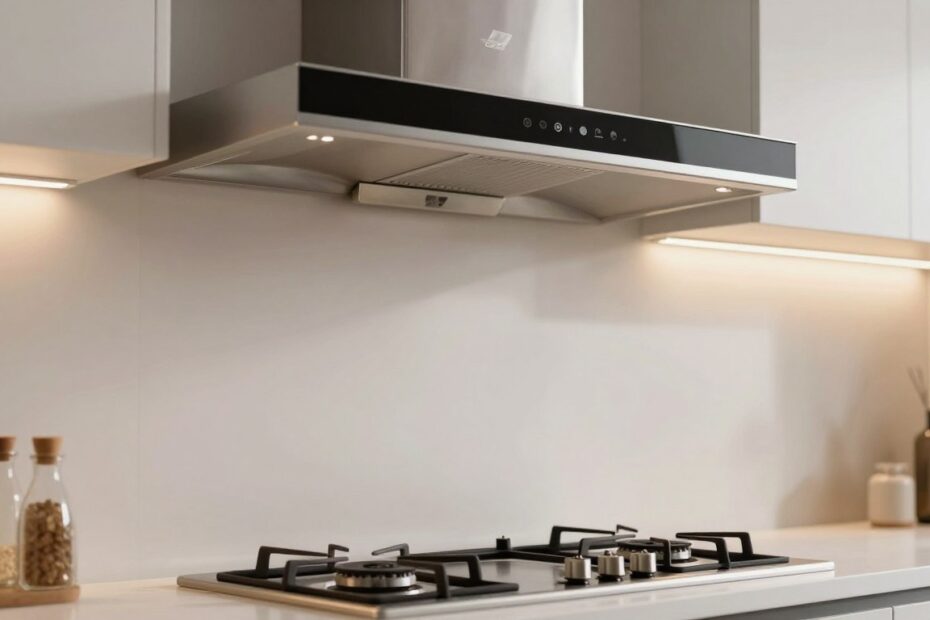 Odległość okapu od kuchenki gazowej