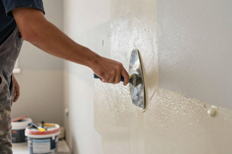 Po jakim czasie zacierać tynk silikonowy